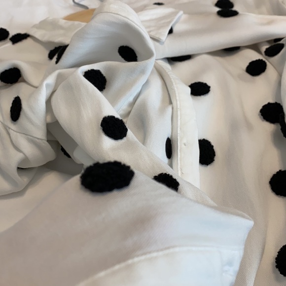 Zara Polka Dot Blouse - Picture 2 of 2
